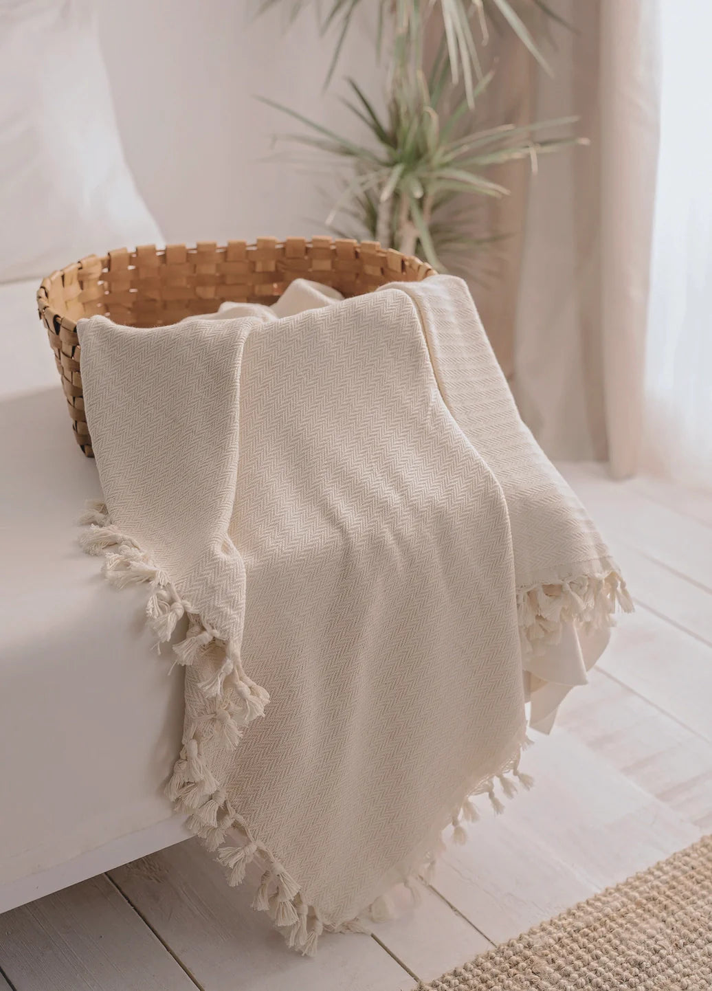 Cozy Organic Cotton Throw