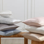 Charmeuse Silk Pillowcase with Classic Pipping
