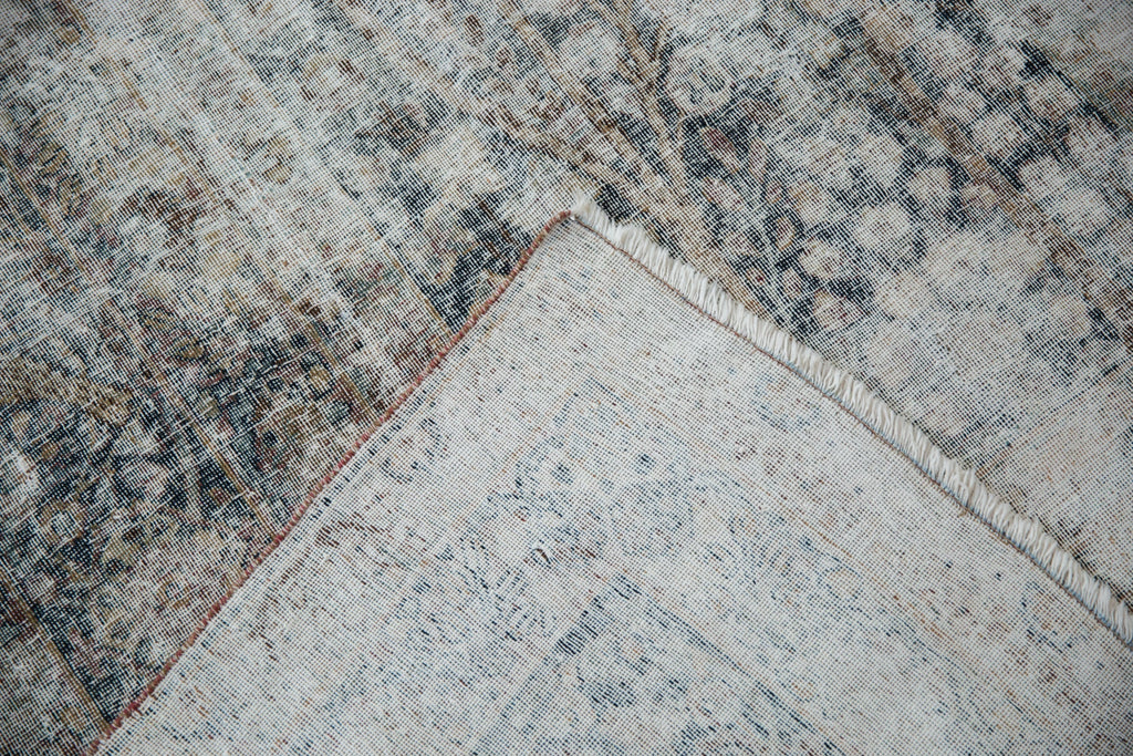 Full overhead view of Kerman carpet 8.5x13.5