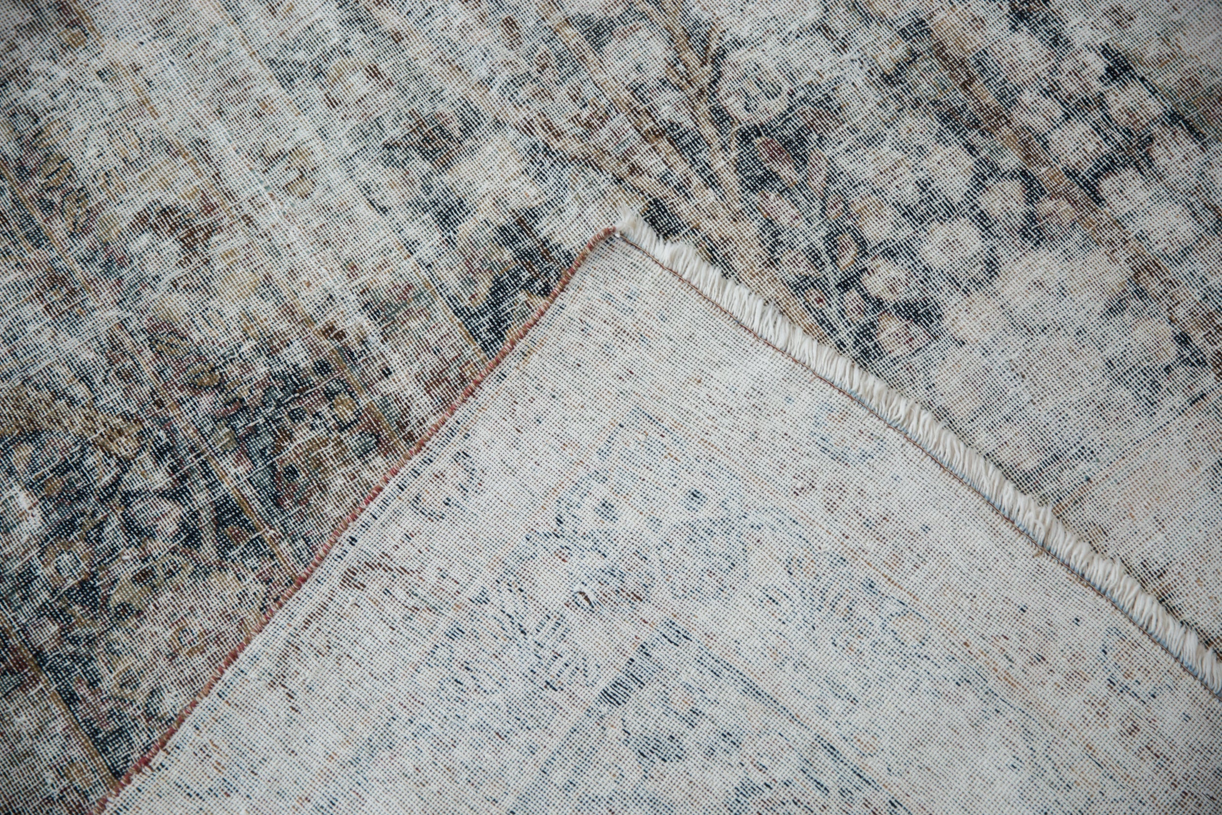 Full overhead view of Kerman carpet 8.5x13.5