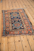 Back of the hand-knotted rug showing construction
