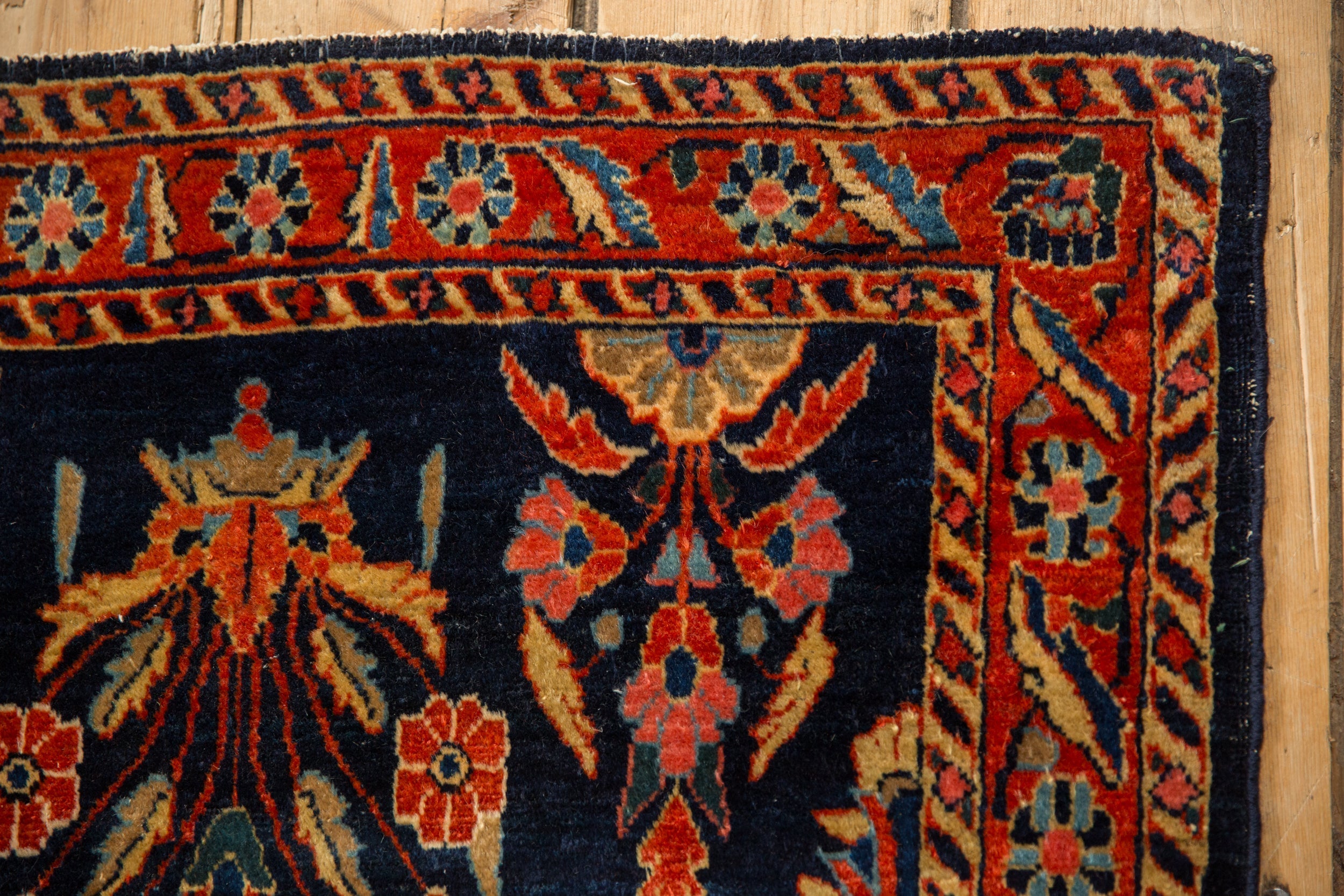 Close-up detail of pattern and pile