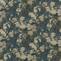 FRL5302-02 Alcea Floral Spring Frost - Ralph Lauren Fabric
