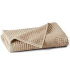 JUNA Check Bath Sheet, Sand