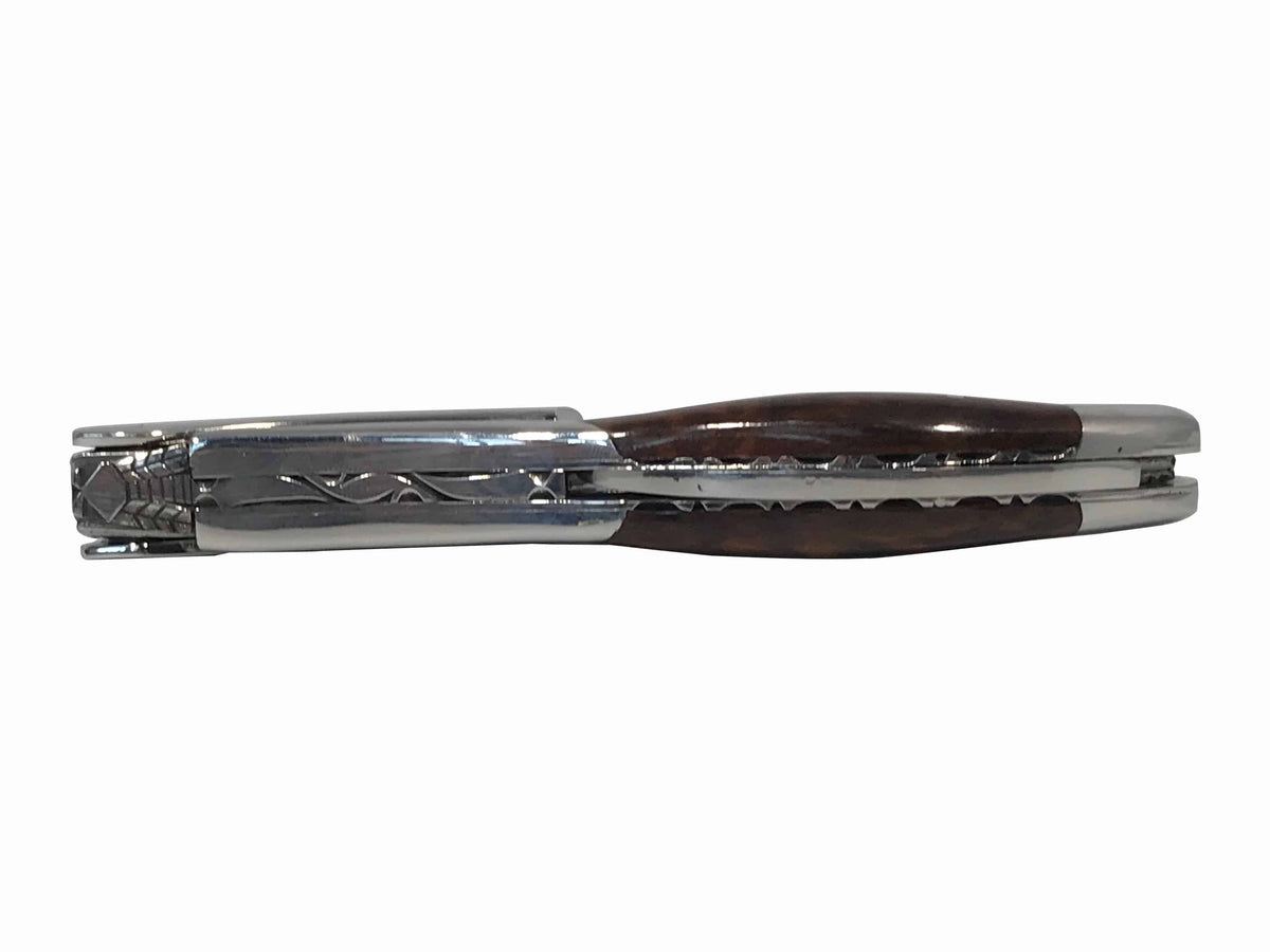 Folded corkscrew seen from the side