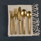 Azura Flatware Set, Gold
