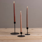 Kent Black Taper Candle Holder, Medium