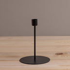 Kent Black Taper Candle Holder, Tall