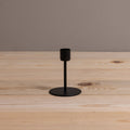 Kent Black Taper Candle Holder, Medium