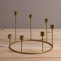 Kent Gold Candlestick Wreath, Large