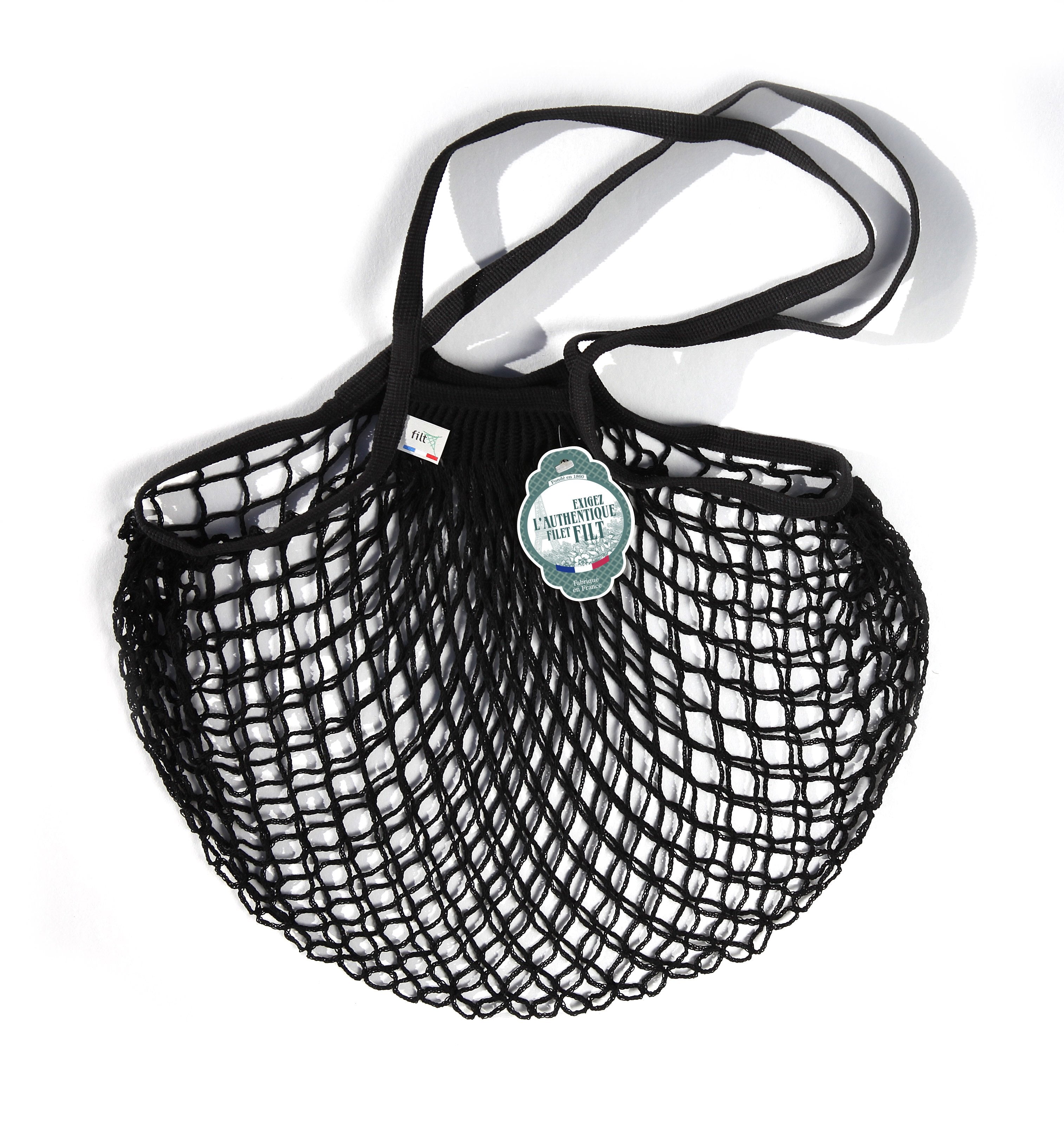 Filt Black Cotton Shopper Medium-220BLKMe