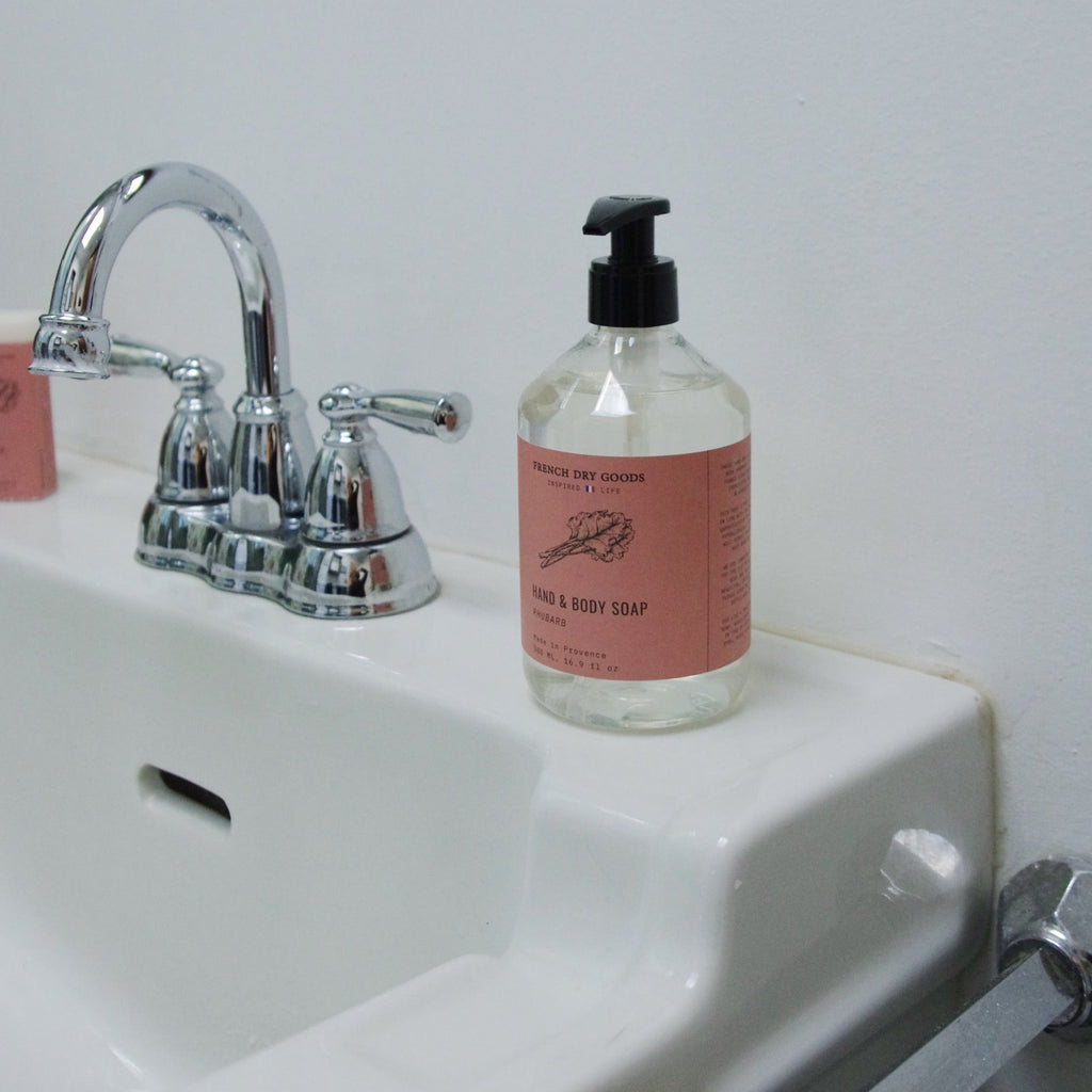 FDG Liquid Hand & Body Soap--Rhubarb (500 ML)