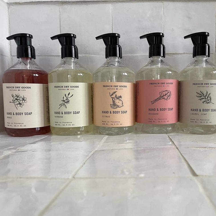 FDG Liquid Hand & Body Soap--Monoi (500 ML)