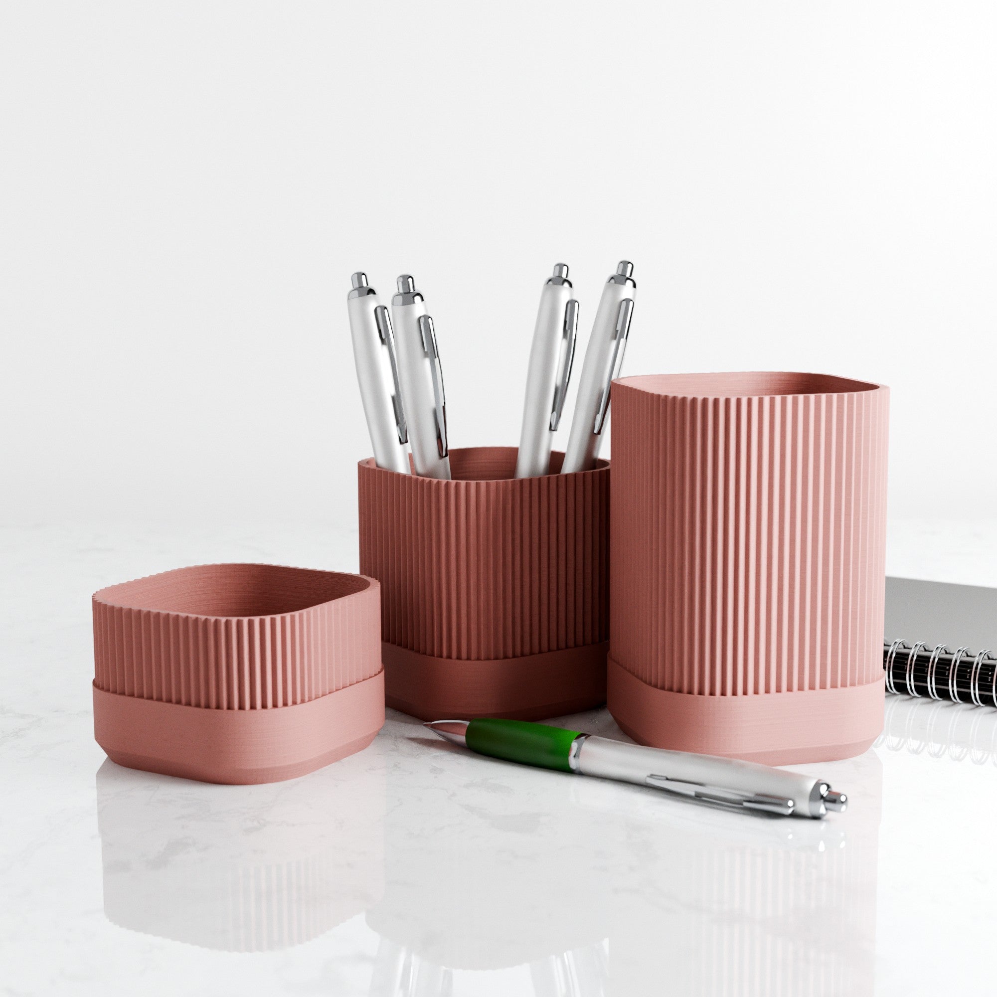 3 Piece Pencil Holder from Modernized Pottery