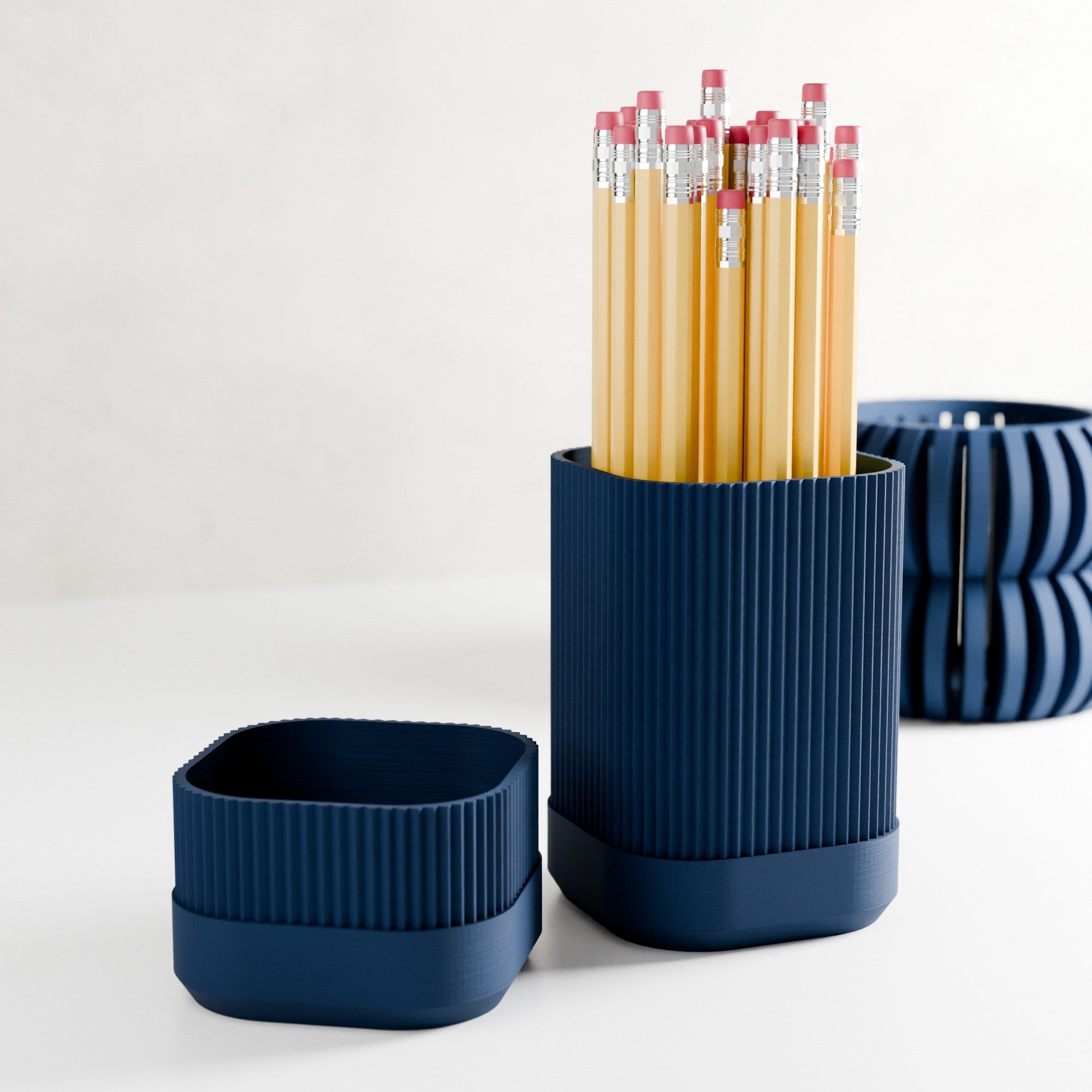 3 Piece Pencil Holder from Modernized Pottery