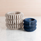 Triple Bubble Orchid Planter from Modernized Pottery