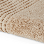 JUNA Check Bath Sheet, Sand