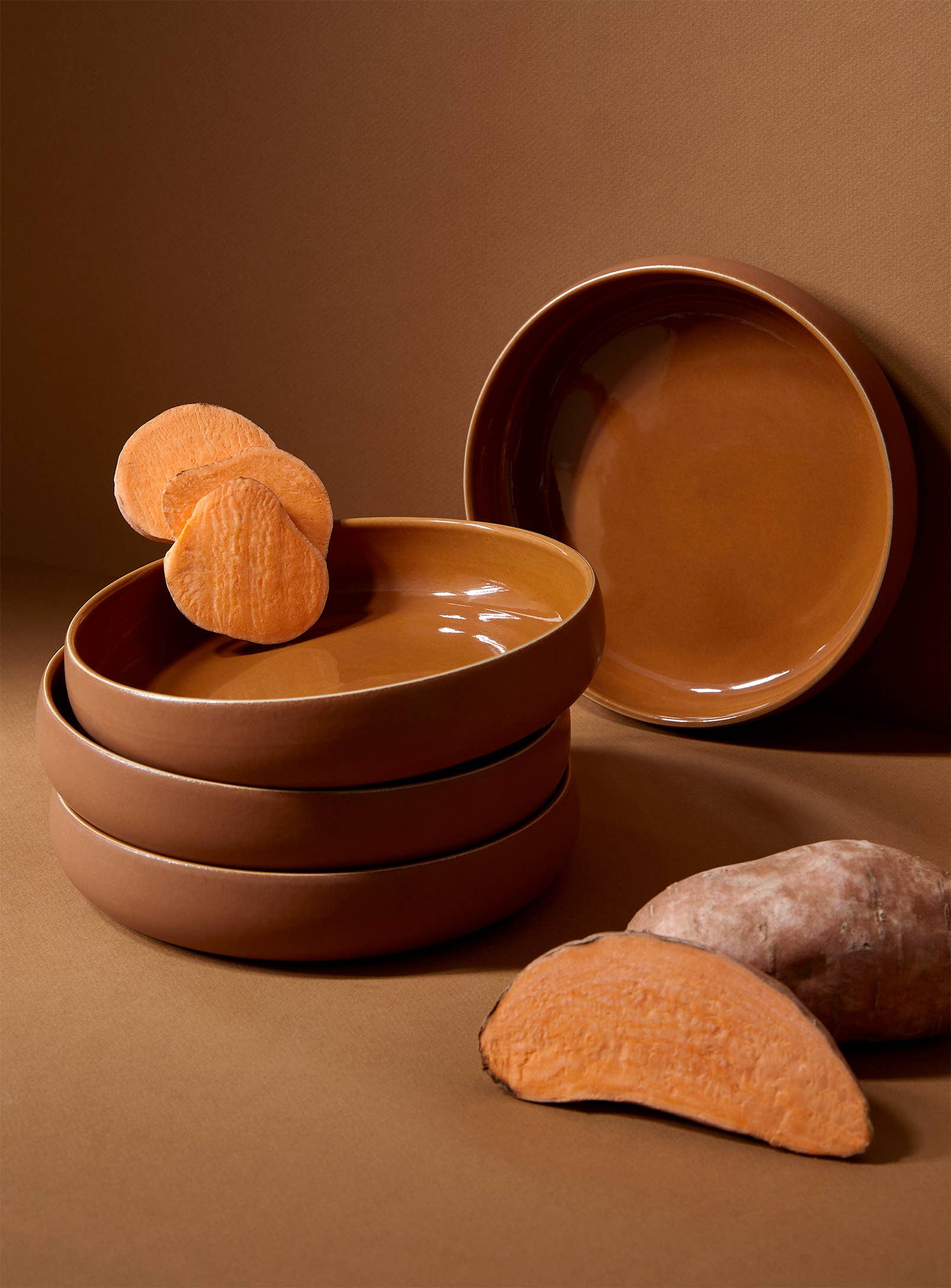 Stoneware Salad Plate