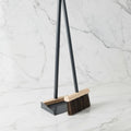 Andree Jardin "Mr & Mrs Clynk" Large Complete Dustpan & Hand Brush Black