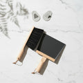 Andree Jardin NATURAL BLACK "Mr & Mrs Clynk" Hand Brush, Dustpan and Wall Hooks