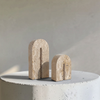 Oculus Arch, Tavertine Sculpture Library Sentinel