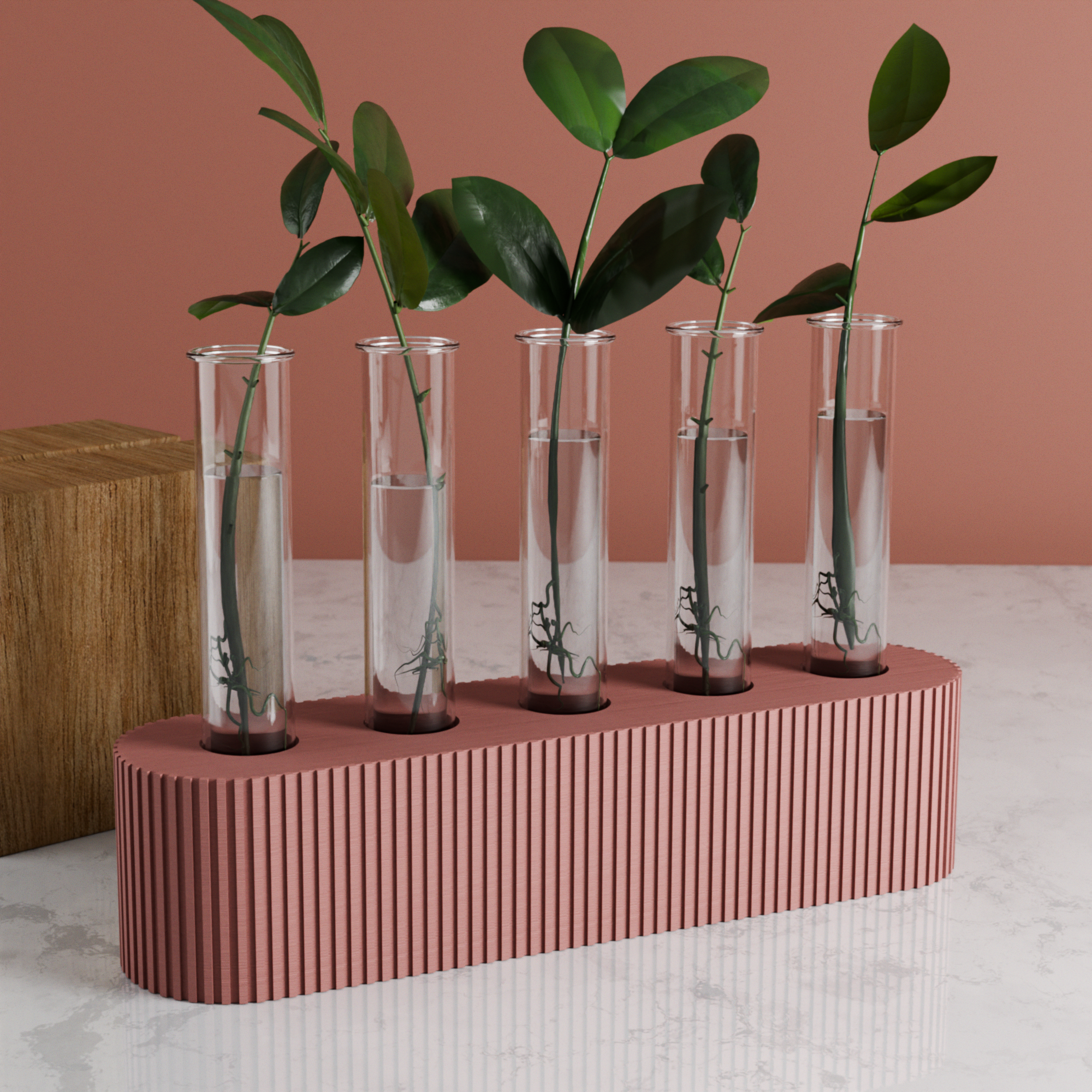 Quintuple Propagation Stand from Modernized Pottery