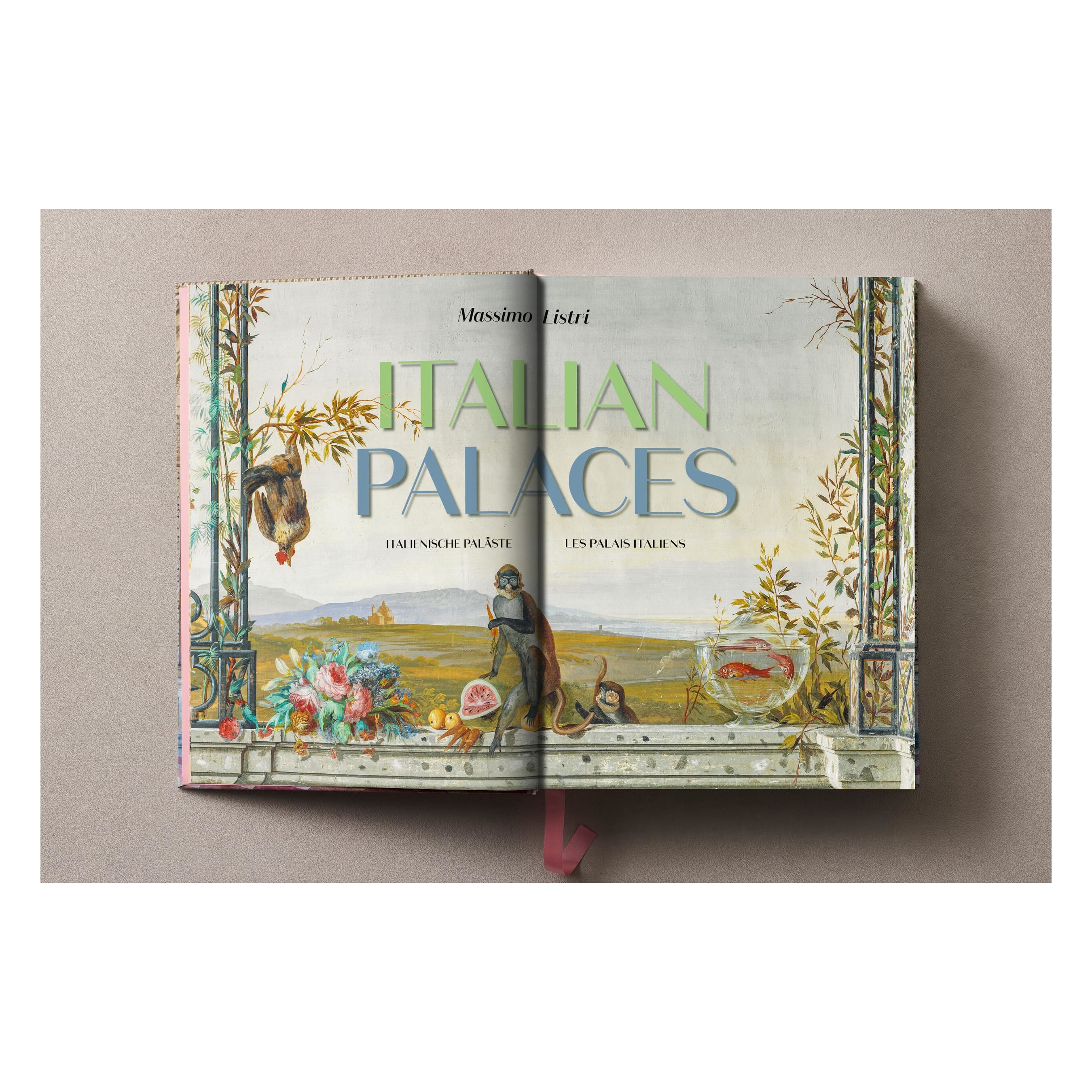 Massimo Listri. Italian Palaces (German, French, English)