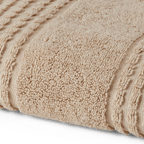 JUNA Check Hand Towel, Sand