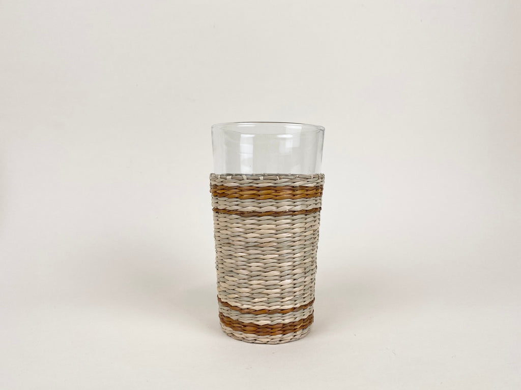 Seagrass Highball Brown Stripe