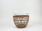 Rattan Cage Large Bowl
