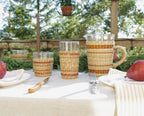 Seagrass Highball Brown Stripe