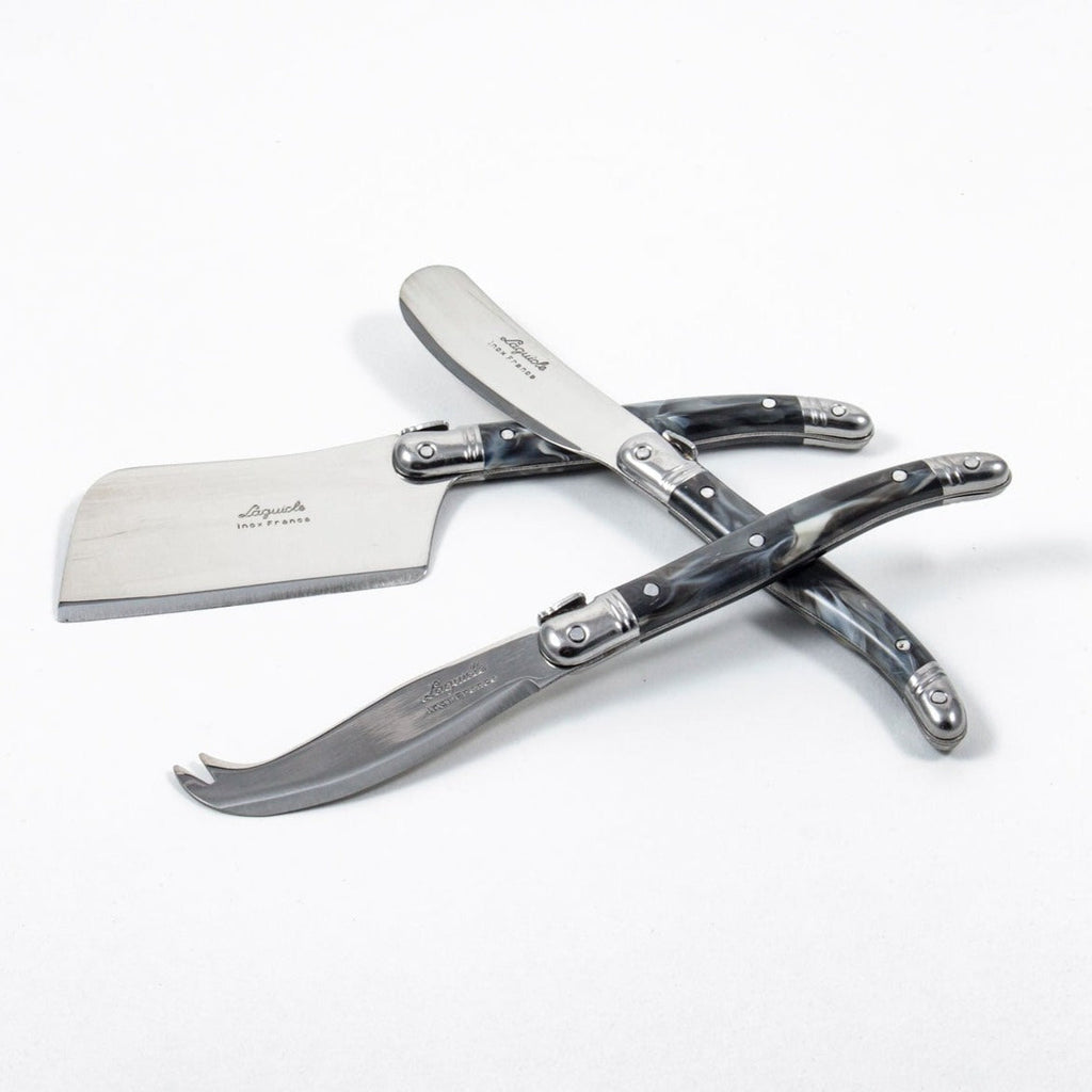 Laguiole Mini Spreader Black Marble