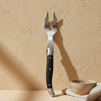 Set of 4 Laguiole Mini Cheese Fork Black