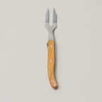 Set of 4 Laguiole Mini Cheese Fork Olivewood