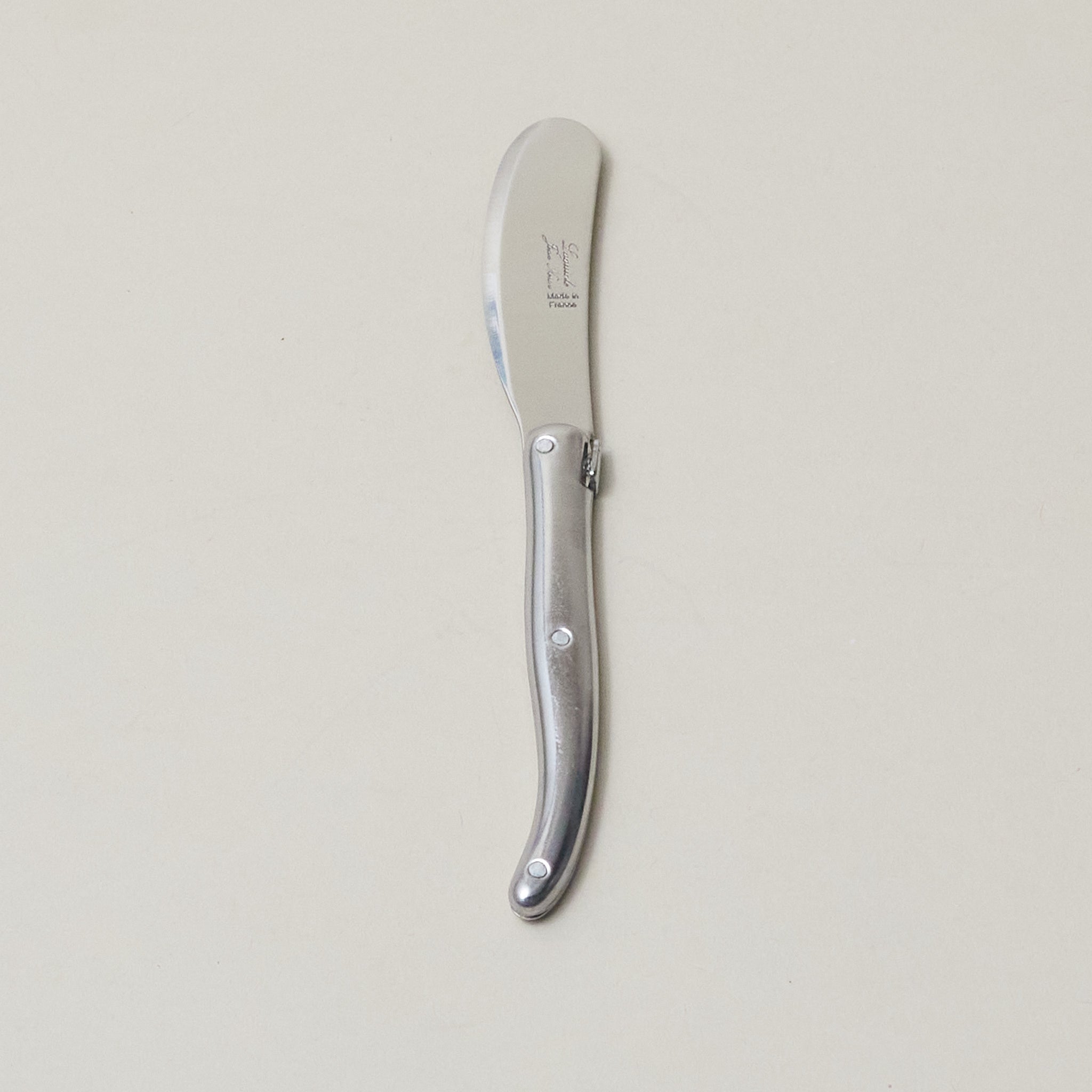 Set of 4 Laguiole Mini Spreader Stainless Steel