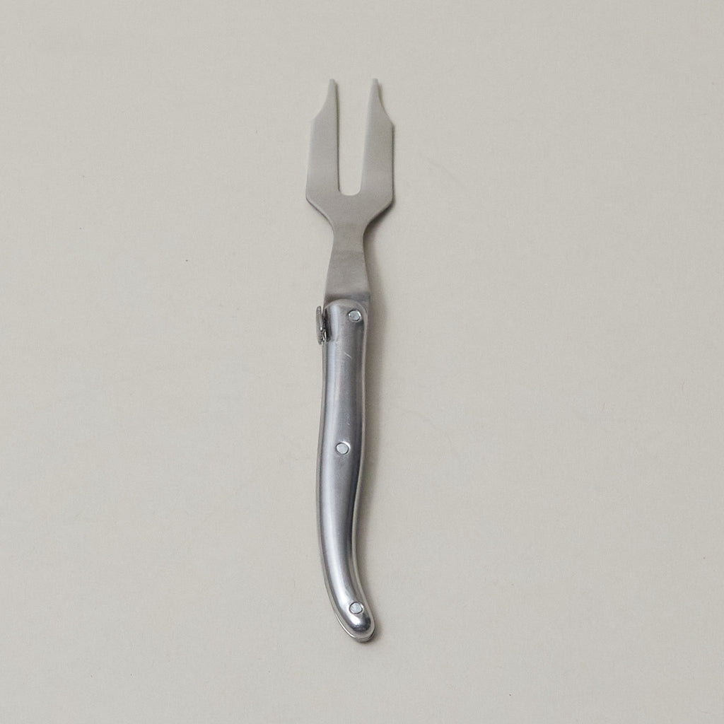 Set of 4 Laguiole Mini Cheese Fork Stainless Steel
