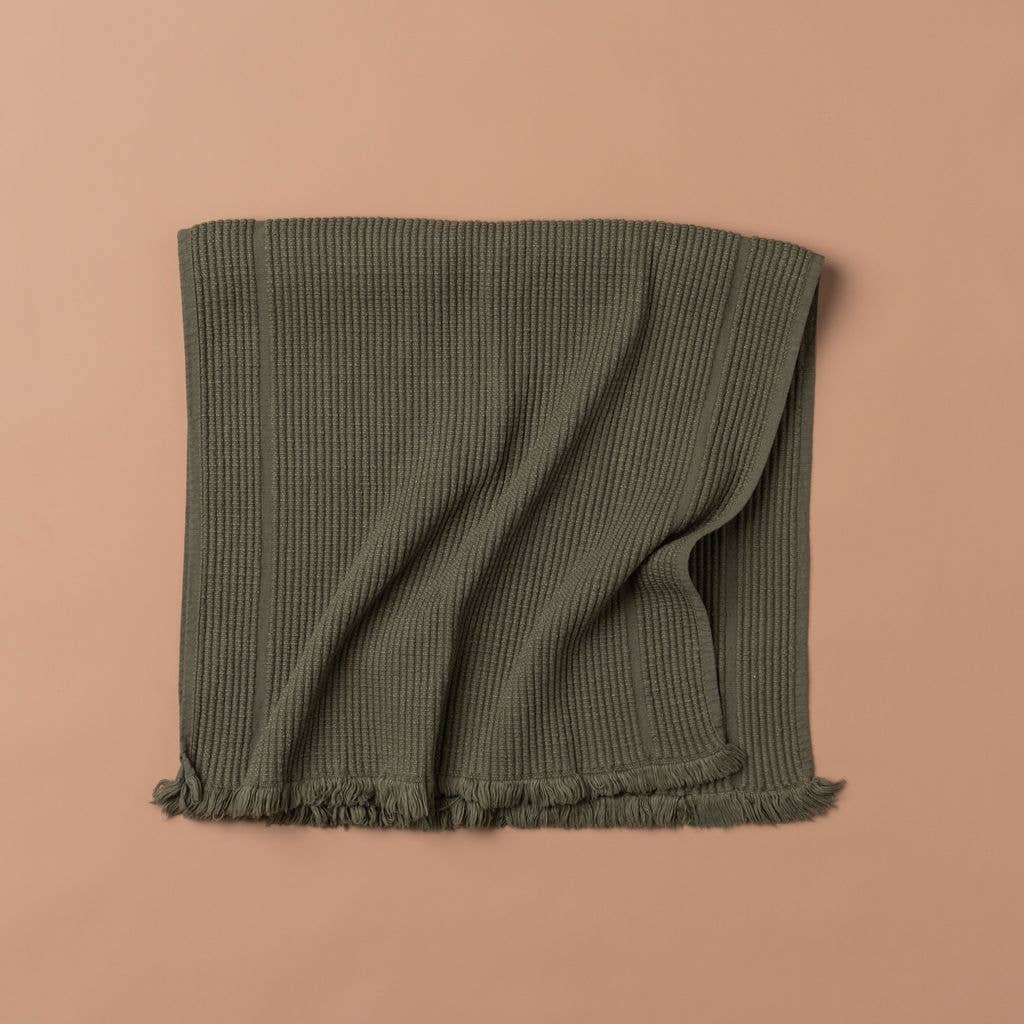 Turkish Hand Towel - Olive