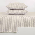 Striped Microfiber Sheet Set