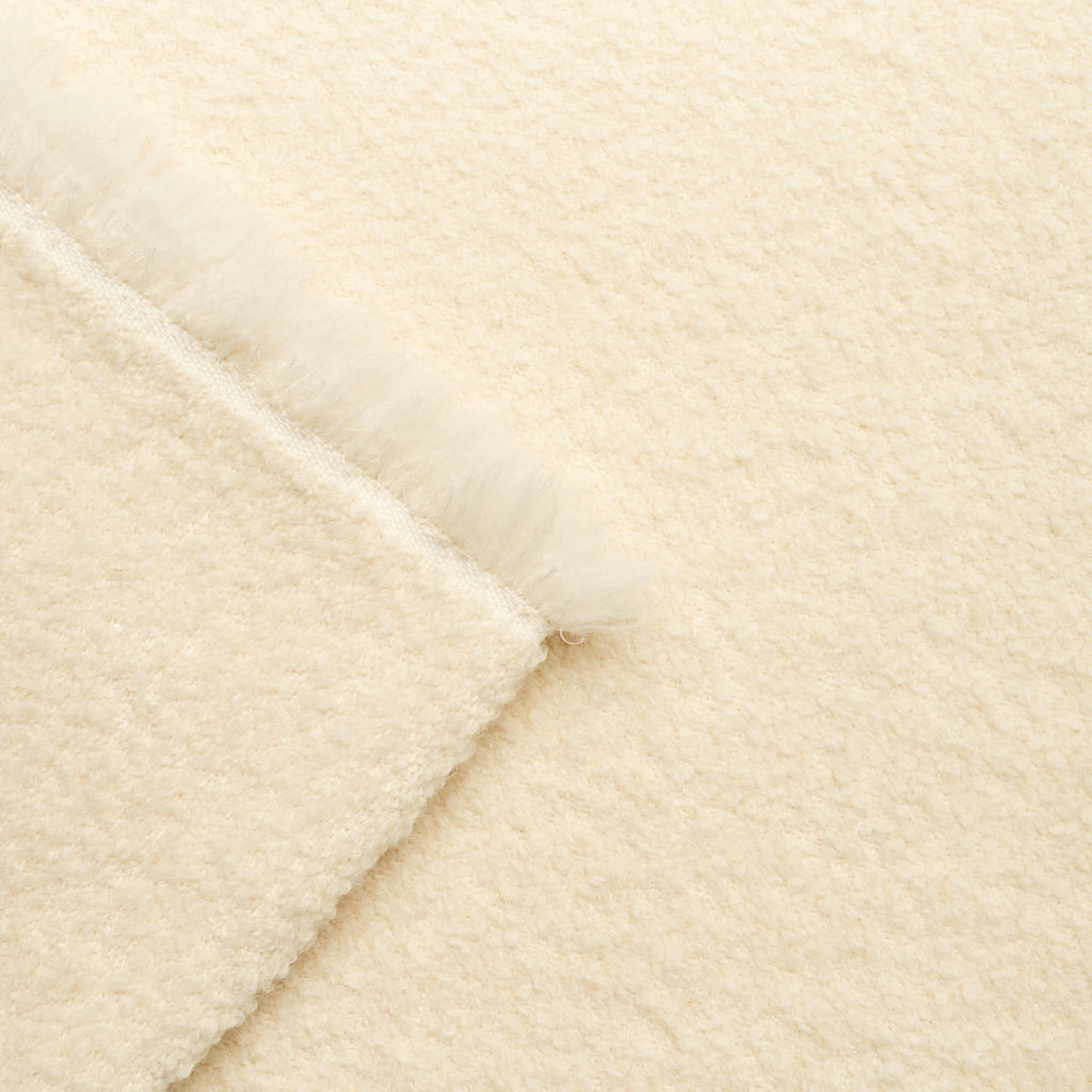 Oskar Alpaca Wool Bouclé - Ivory - Schumacher 82050 Fabric