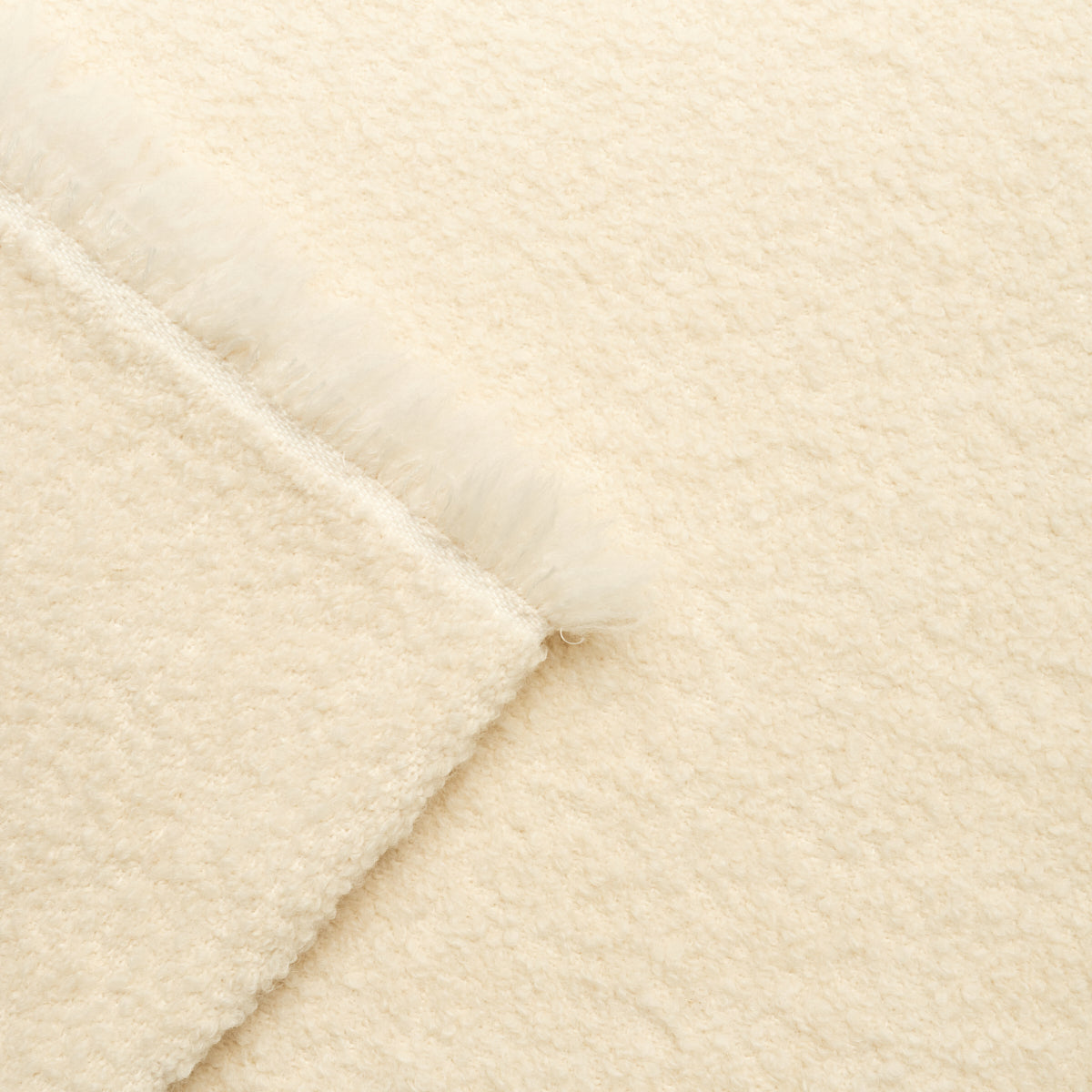 Oskar Alpaca Wool Bouclé - Ivory - Schumacher 82050 Fabric