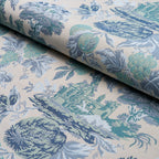 Jardin De Louis - Delft - Schumacher 84880 Fabric