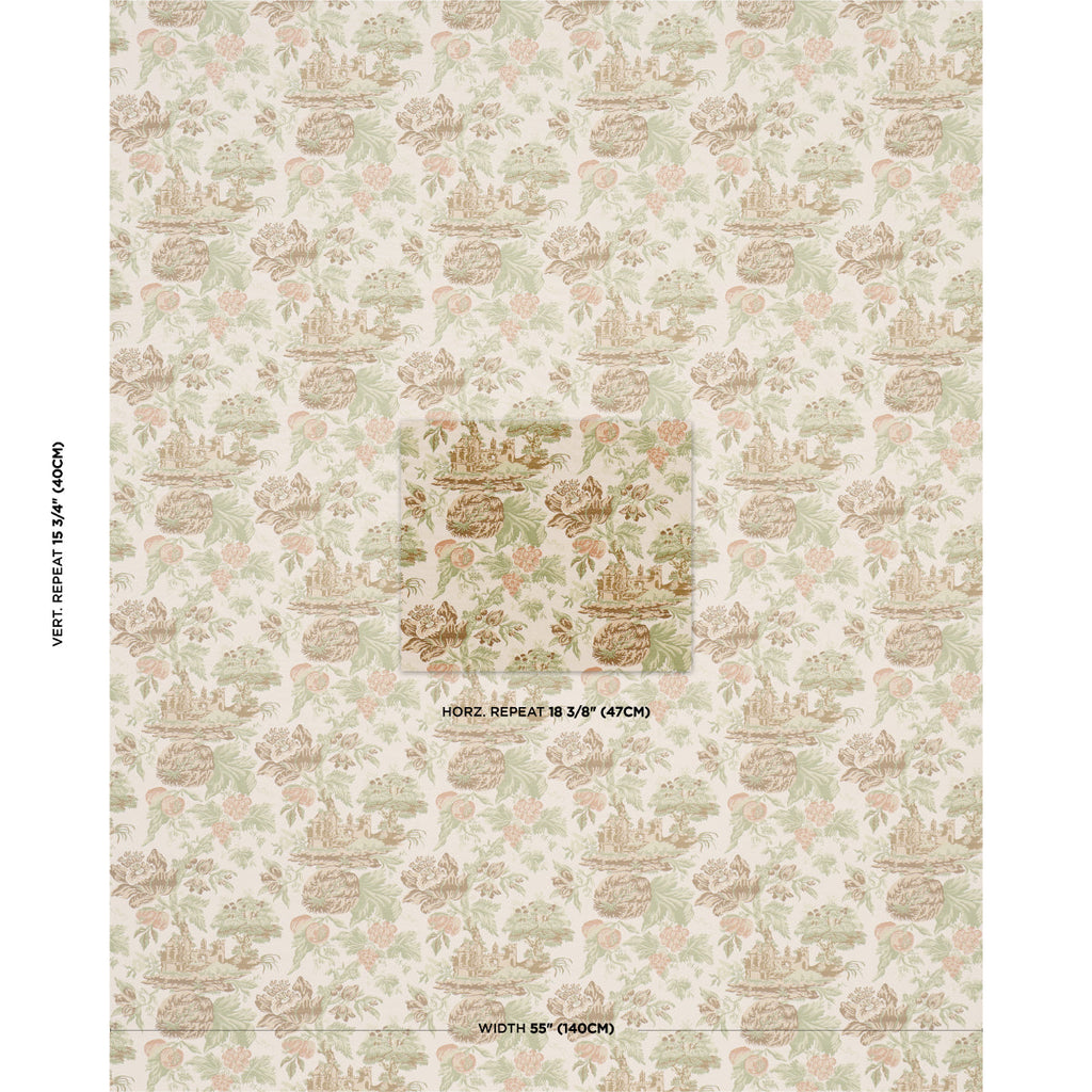 Jardin De Louis - Pétale - Schumacher 84881 Fabric