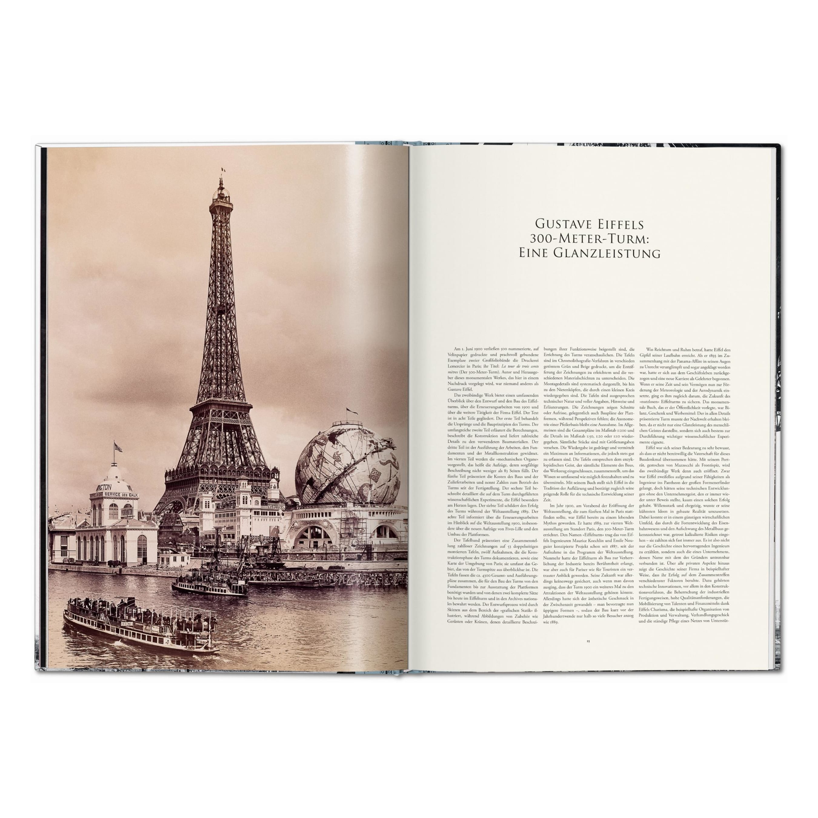 The Eiffel Tower (German, French, English, Italian)