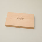 Laguiole 6 Piece Steak Knife Set, Platine Stainless Steel in Wood Presentation Box
