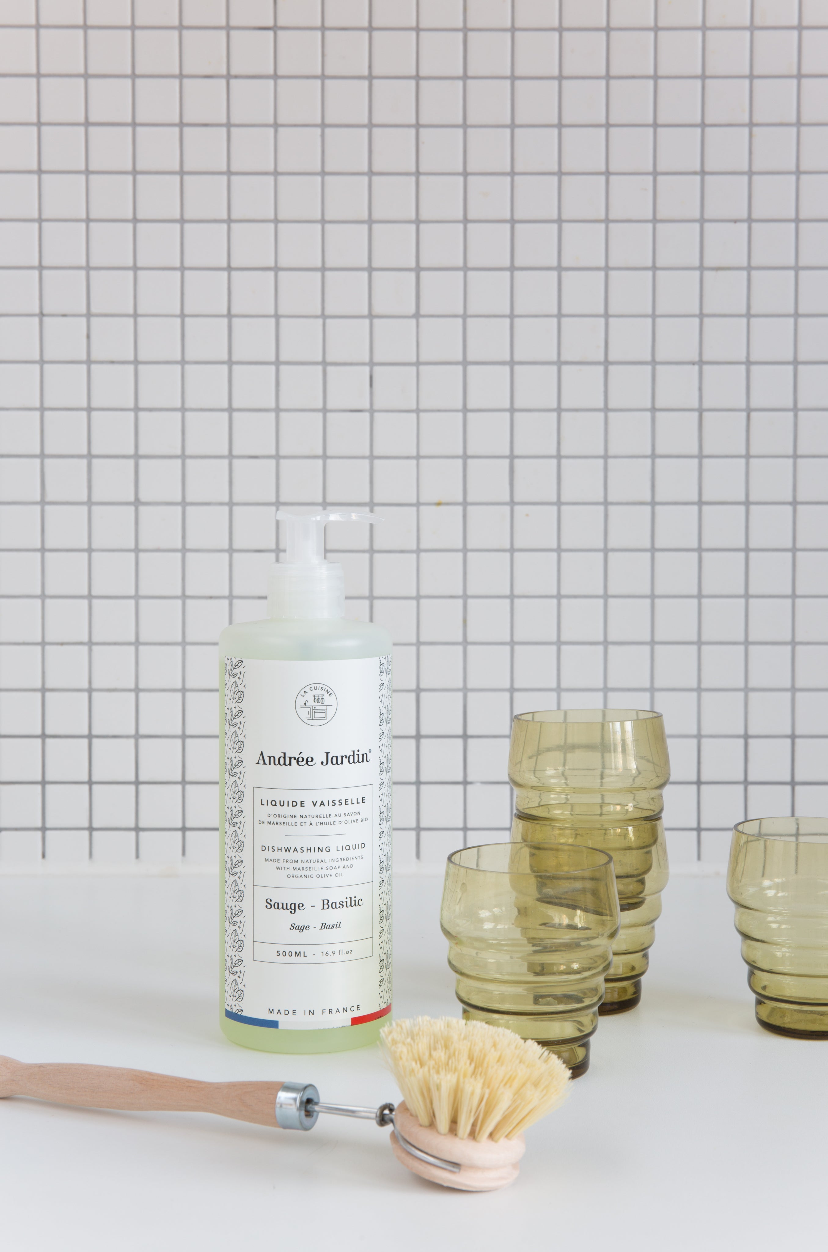 Andree Jardin Dish Washing Liquid REFILL 5L--Mint & Citrus