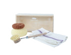 Andree Jardin Dish Kit in Wooden Box with Acrylic Lid