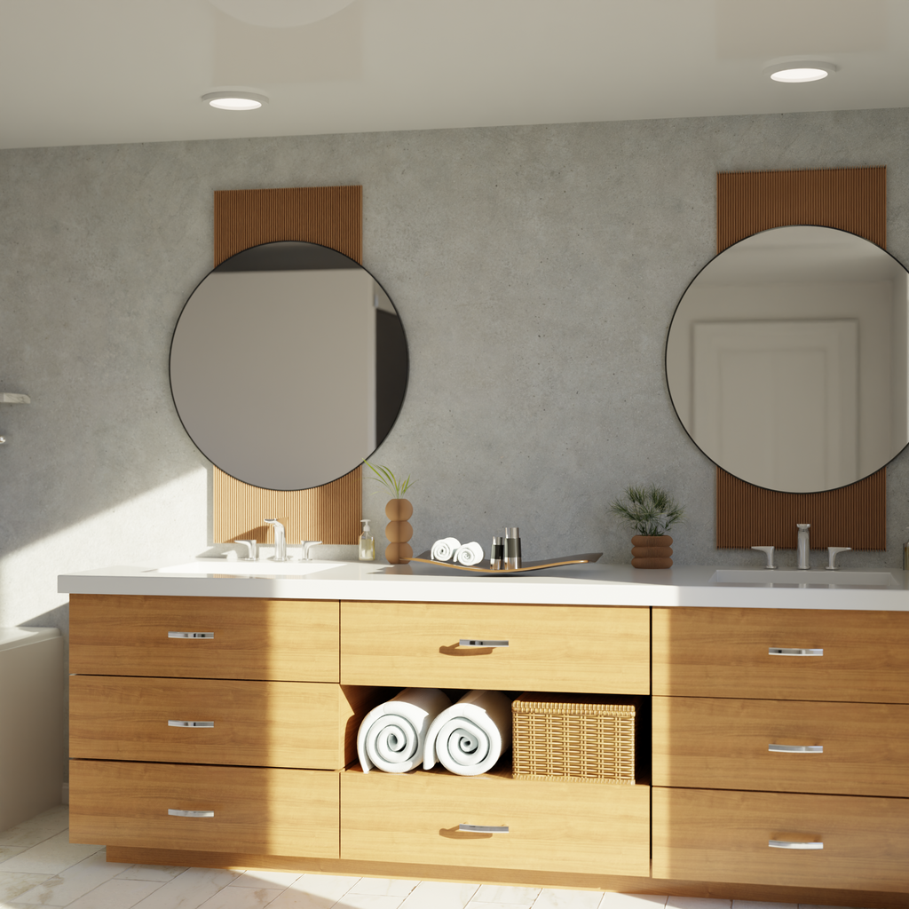Sol Mirror from Modernized Pottery