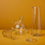 Pebble Glass Globe Pitcher