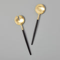 Black & Gold Serving Set
