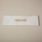 Verona Marble "Share" Board